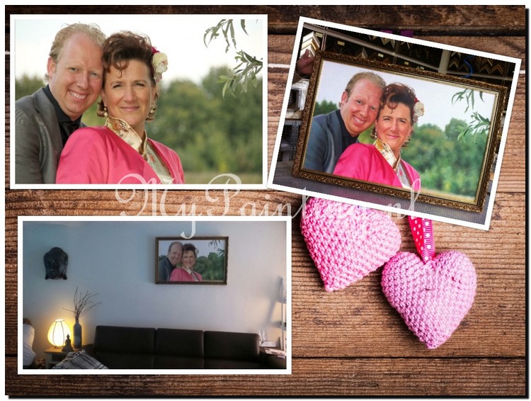 foto-schilderij-bruidspaar