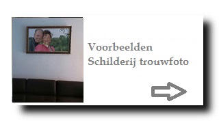 schilderij trouwfoto naschilderen