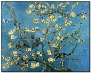 Schilderij VanGogh, Branches with Almond Blossom 1