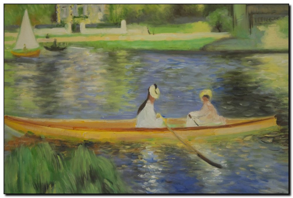 Schilderij Reproductie Renoir The Skiff mypainting