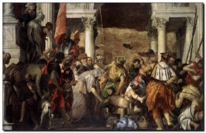 Schilderij Veronese, Martyrdom of St Sebastian 155