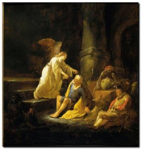 Schilderij Cuyp, De bevrijding van Petrus