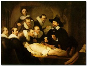 Schilderij Rembrandt, Dr Nicolaes Tulp 1632