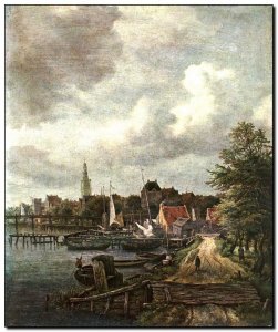 Schilderij VanRuysdael, Amsterdam