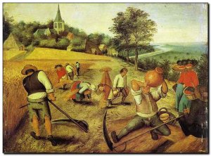 Schilderij Brueghel Jr, Summer