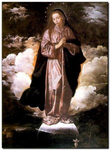 Schilderij Velásquez, Immaculate Conception c1618