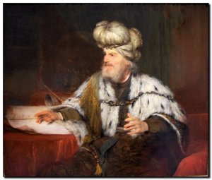 Schilderij Gelder, King David