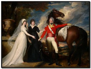 Schilderij Copley, Colonel William Fitch & His Sis