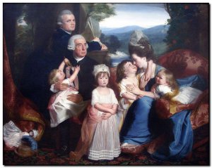 Schilderij Copley, Copley Family 1776