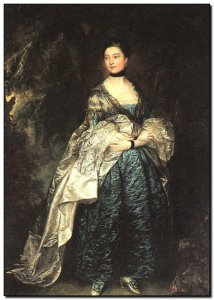 Schilderij Gainsborough, Lady Alston 1760-5