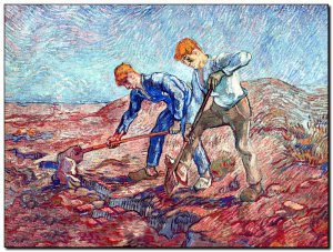 Schilderij Van Gogh, Diggers