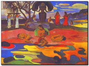 Schilderij Gauguin, Day of God