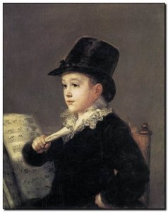 Schilderij Goya, Grandson
