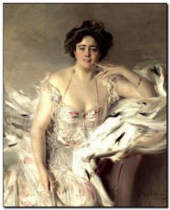 Gemälde Boldini, Lady Nanne Schrader 1903