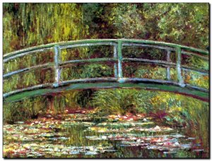 Painting Monet, Bassin aux Nymphéas 1899