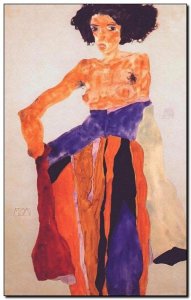 Painting Schiele, Interrupted