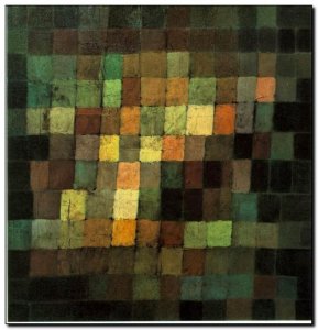 Painting Klee, Ancient Sound 1925