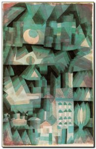 Schilderij Klee, Dream City