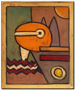Gemälde Klee, Still Life 1914