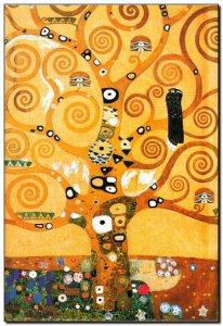 Schilderij Klimt, tree