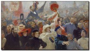 Schilderij Repin, 17 Oct 1905, 1906-11