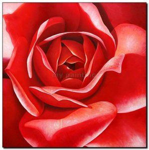 Schilderij bloemen rosalie
