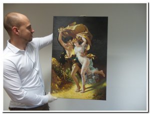 60x90cm schilderij 000032 schilderij venus van bougerau reproductie