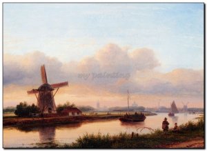Schilderij Holland 051