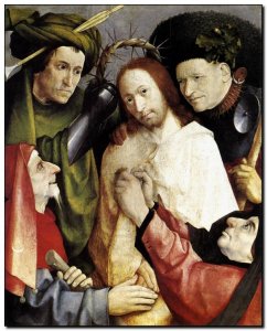 Schilderij Bosch, Christ Mocked (Crowning with Tho