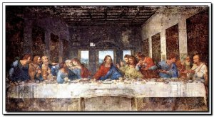 Schilderij DaVinci, Last Supper 1498